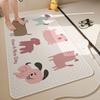 Коврик для ванной комнаты, противоскользящий, для душа, для купания детей, коврик для ног, противоскользящий, для туалета, водонепроницаемый, милый, для ванной комнаты, коврик для пола