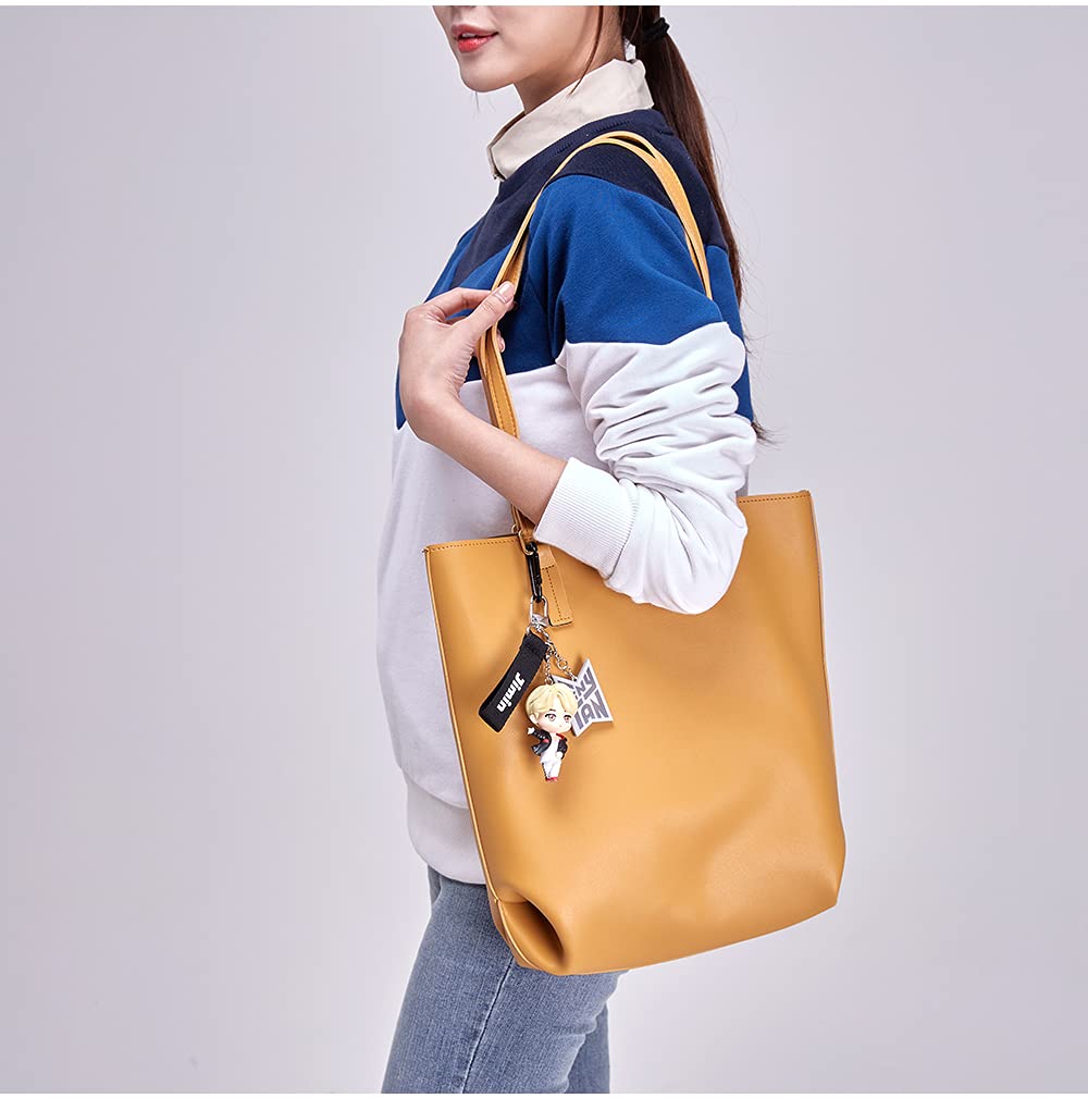 6708 BTS Tinytan Фигурка брелок брелок Kpop Товары Сумка Аксессуары Официальная аутентичная большая фигурка, Чимин,