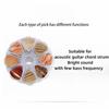 Multi-style Guitar Picks for Electric Guitar Acoustic Guitar Bass 0.46/0.71/1.0mm 50pcs