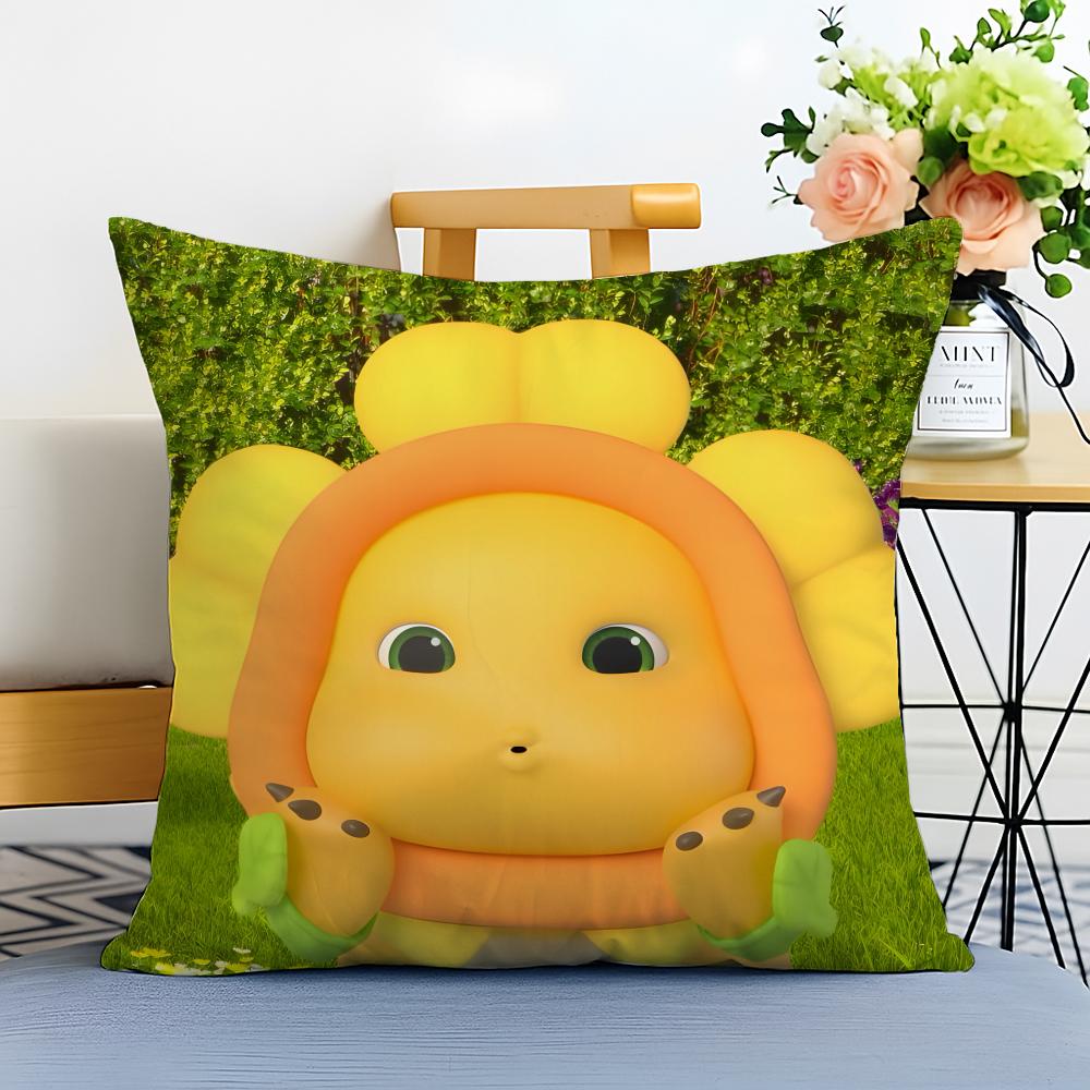 Nai Long Cushion Cover Washable Linen Pillowcase Soft for Sofa Bed Cozy Home Room Decor