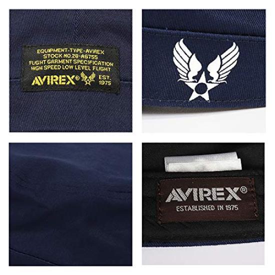 AVIREX Work Cap Hat AVIREX BLACK PATCH Avirex Cap Popular Brand Black Military Men's