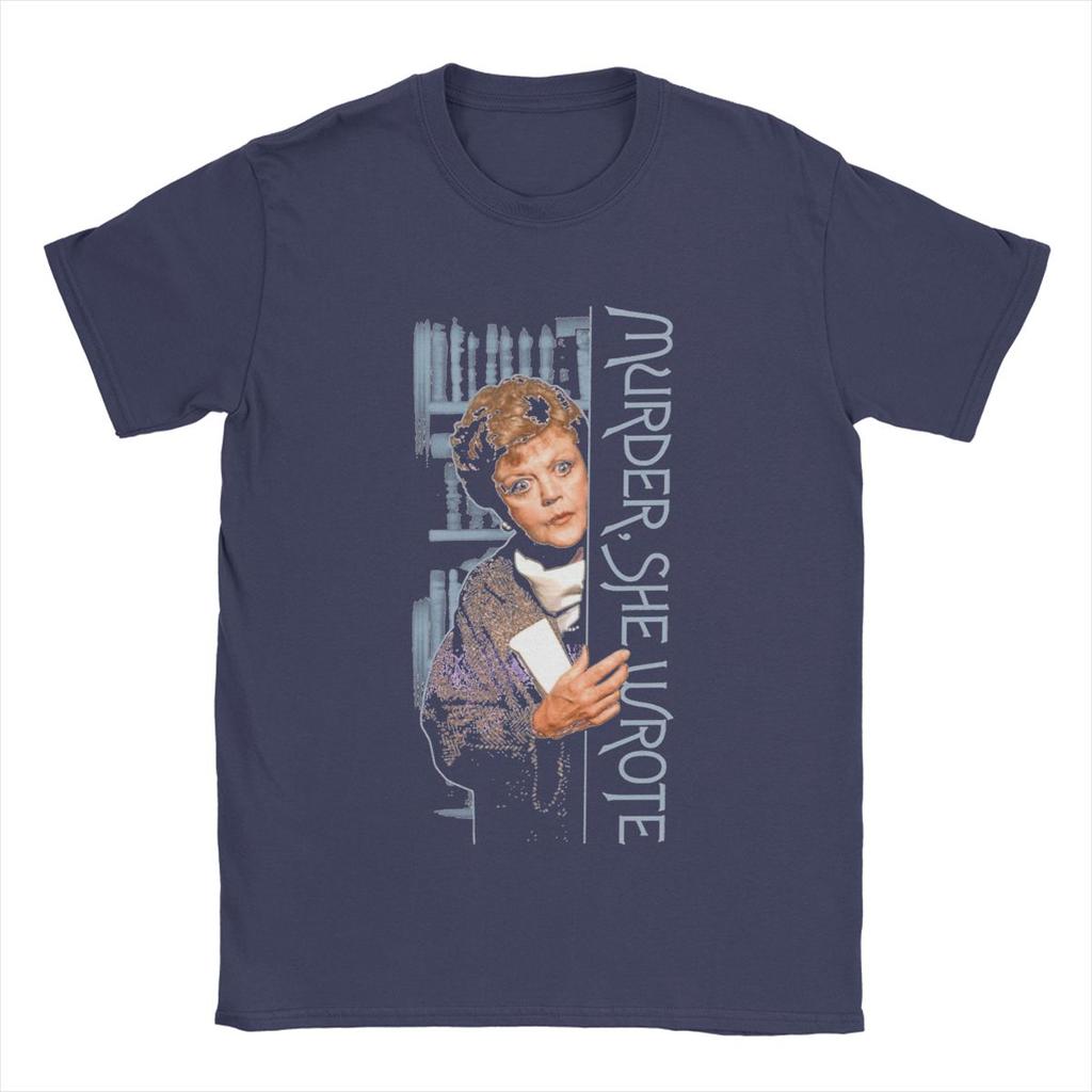 Murder She Wrote Unisexs T Shirts Awesome Tees Short Sleeve Crew Neck Tshirts Pure Cotton Plus Size Clothes