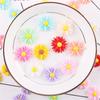30Pcs Resin Colorful 13mm Sunflower Flatback Flower Stone  Scrapbook DIY Wedding Jewelry Ornament Applique Crafts Accessories