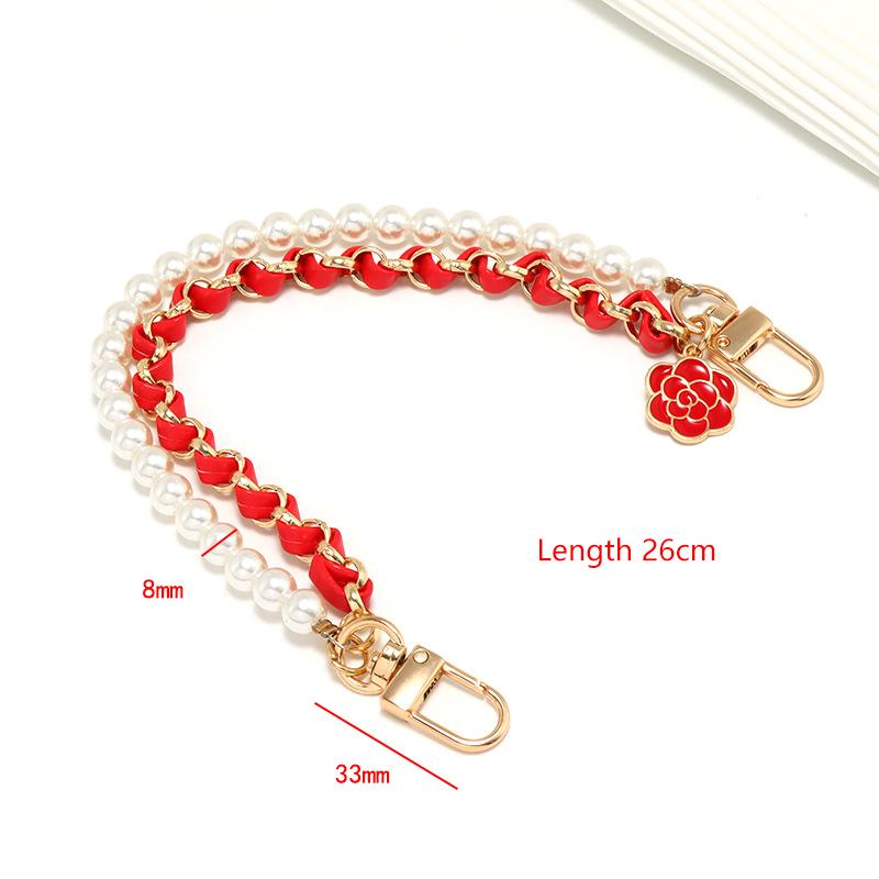 Маленький ароматный ветер Подвеска-цепочка для мобильного телефона Жемчужная цепочка через кожу Подвеска для мобильного телефона