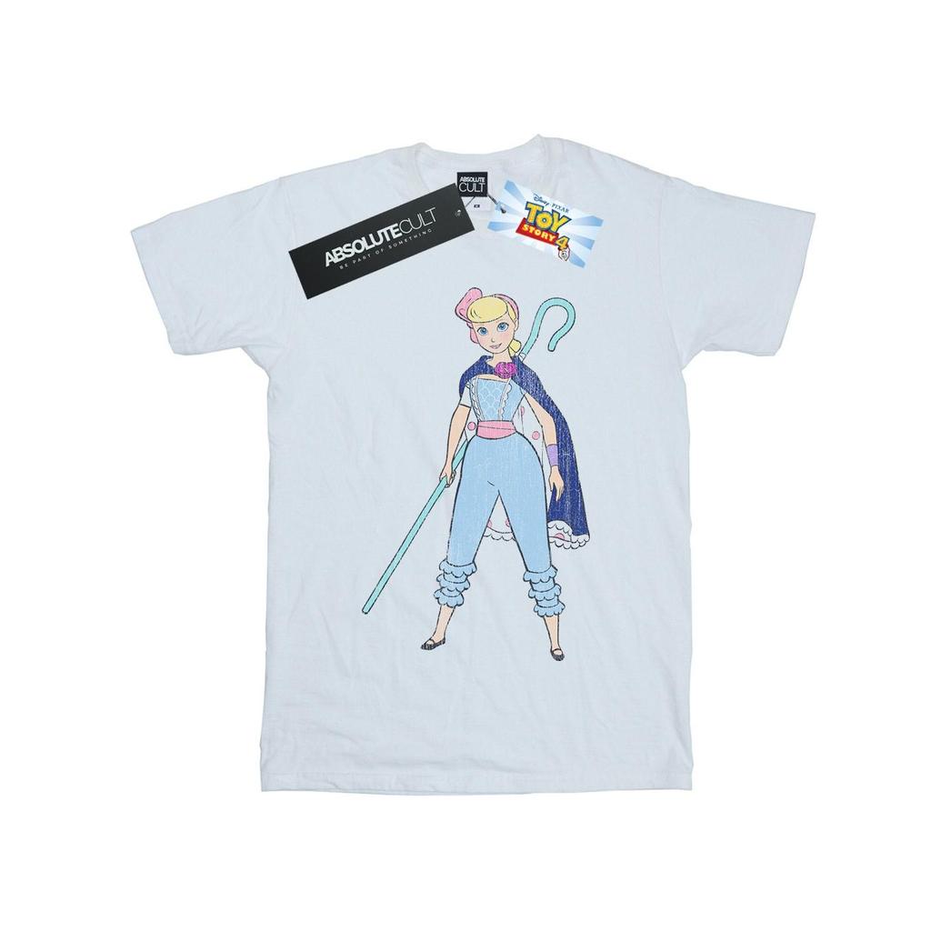 Disney Womens/Ladies Toy Story 4 Bo Peep Pose Cotton Boyfriend T-Shirt