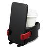 X AUTOHAUX Car Cup Holder Adjustable Card Link Stand Phone Holder Air Vent Mount Universal Red 2 in 1