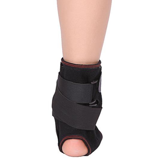 Бандаж на лодыжку, регулируемая застежка, ленточная конструкция, дышащая поддержка лодыжки, облегчение тендинита ахиллова сухожилия при растяжении связок лодыжки