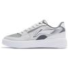 Li Ning Warm Wrap Non-Slip Low-Top Skate Shoes Men Sneakers Gray AGCS253-4