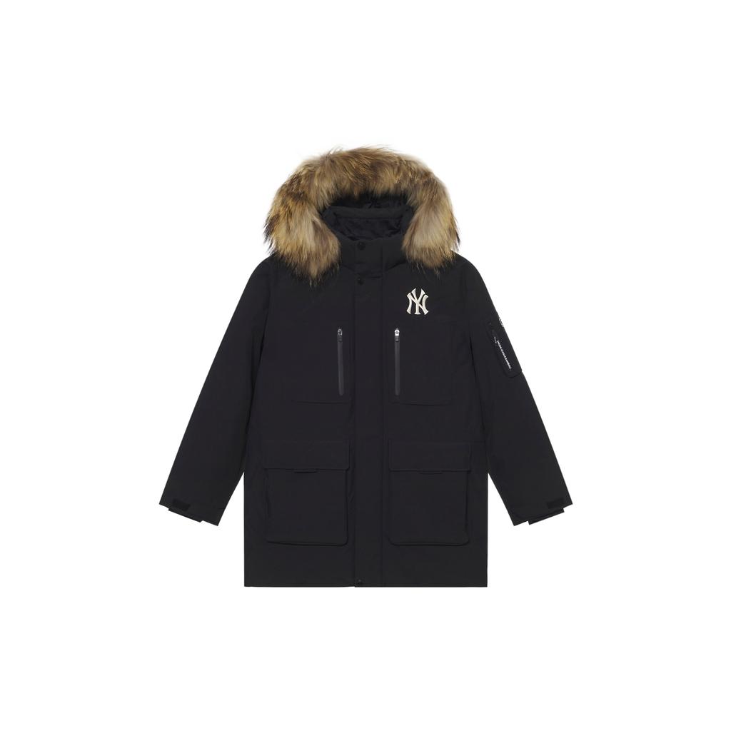 New MLB New York Yankees Basic Collection 24FW Jackets & Coats Down Jacket Unisex Black 3ADJB1346-50BKS