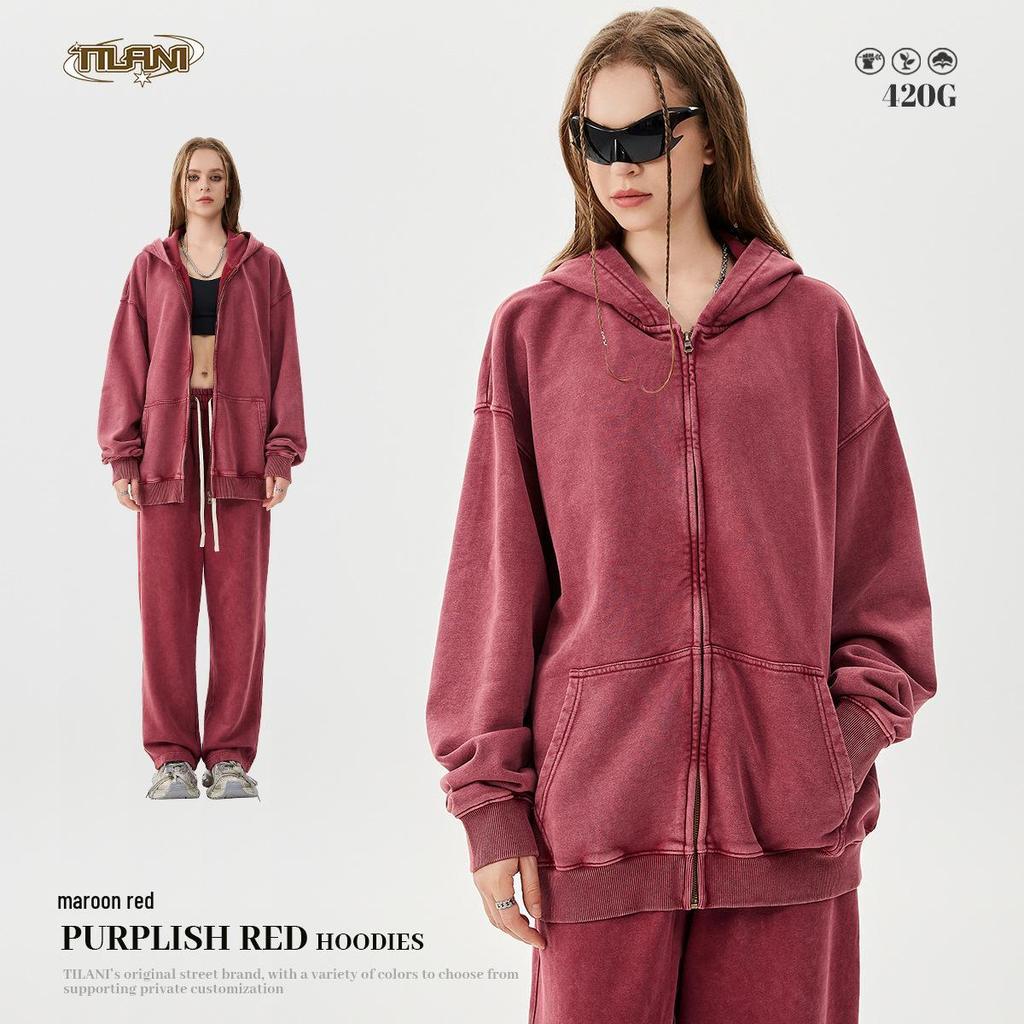 TILANI Унисекс Толстовка с капюшоном батик 420 г Спортивный костюм-двойка