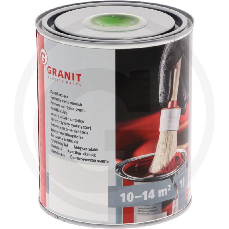 Paint varnish for machines and loaders Merlo green 1L Nopolux Granit