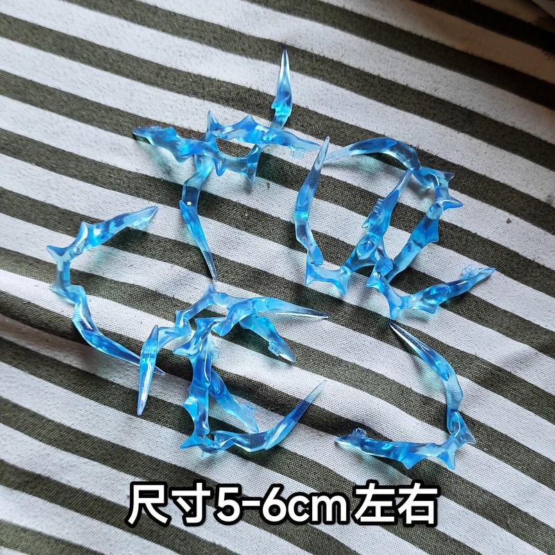 Lightning Effect Model Parts Flame Effect Dragon Claw Accessory For Action Figure Custom Modification Hobby Collection Display