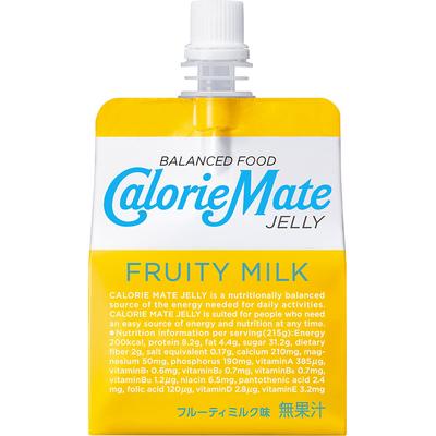 Otsuka Calorie Mate Фруктовое молочное желе 215г Другое (проверьте замки, очистители языка и т. д.) Этот Пак Другой (проверьте замки, очистители языка и т. д.)