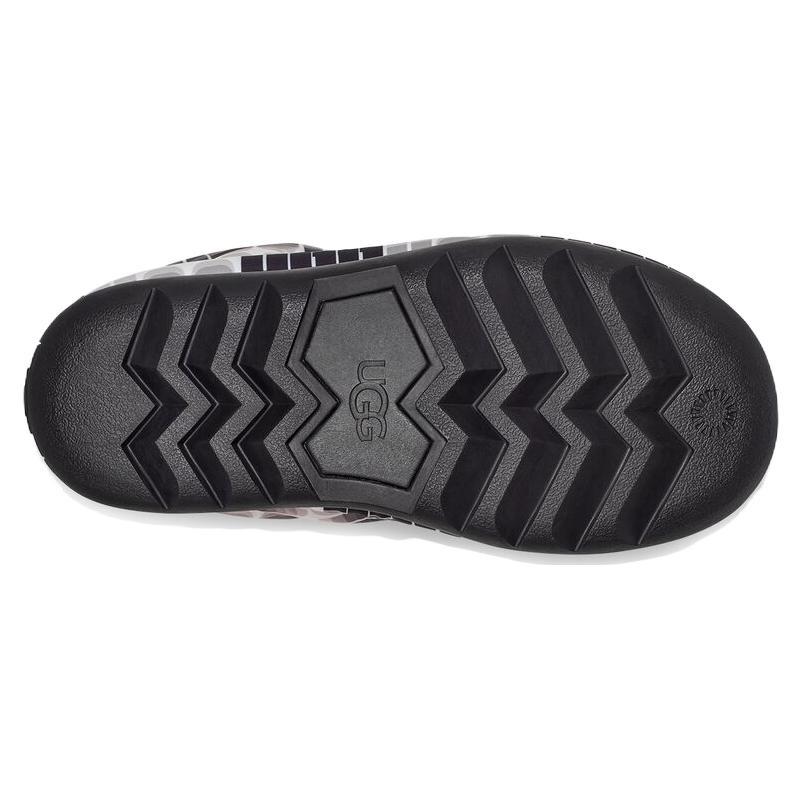 (WMNS) Женские мини-сапоги UGG Classic Maxi Wavelength 'Черно-белые' 1132915-BWHT