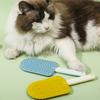 Инструмент для удаления шерсти у кошек Средство для удаления шерсти у кошек Двусторонняя расческа для ухода за шерстью у кошек Массажная щетка для вычесывания шерсти Товары для животных
