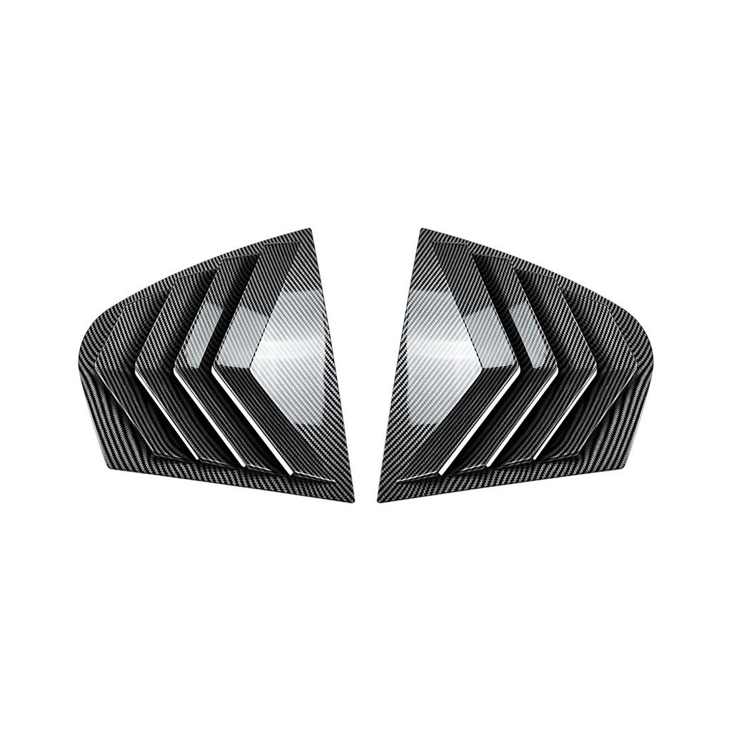 For BMW 3 Series E46 four-door 1998-2005 Rear window triangular window blinds car stickers and exterior accessories