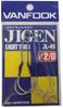 VANFOOK Jigenlight Twin JL-45#2/0 Серебристый