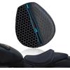 Motorcycle cushions,Motorcycle Gel Seat Cushion,Belt 3D Honeycomb Shock-Absorbing Breathable Seat Cover