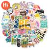 50Pcs New Stickers Cute Stickers Notebook Mobile Phone Stickers