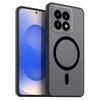 Магнитный железный кольцевой чехол для телефона для Xiaomi 15T, 14T, 14T Pro, матовый мягкий ТПУ, противоударная крышка
