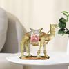 Camel Figurine Animal Statue Camel Sculpture Tabletop Ornament for Living Room Centerpiece Bedroom Bookshelf Home Decoration