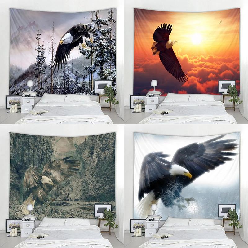 Гобелен «Небесный орел» для украшения офиса, гостиной, настенный гобелен для дома