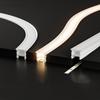 1-10 м гибкая светодиодная неоновая силиконовая трубка встраиваемая белая кайма лента веревка канал диффузор мягкая лента DIY линейный декоративный световой лент