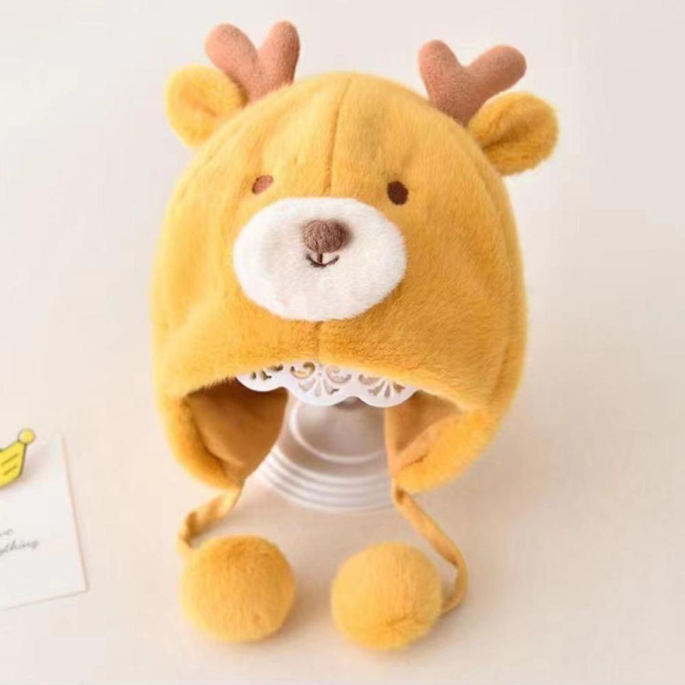 For 2-8 Months Baby Winter Baby Hat Ear Protection Toddler Bonnets Infant Beanie Cap Autumn/Winter