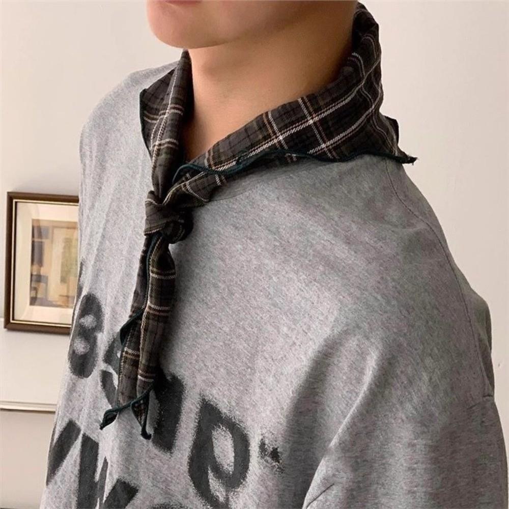 Simple Triangular Scarf Thermal Neck Warmer New Headscarf  for Women's Accessories