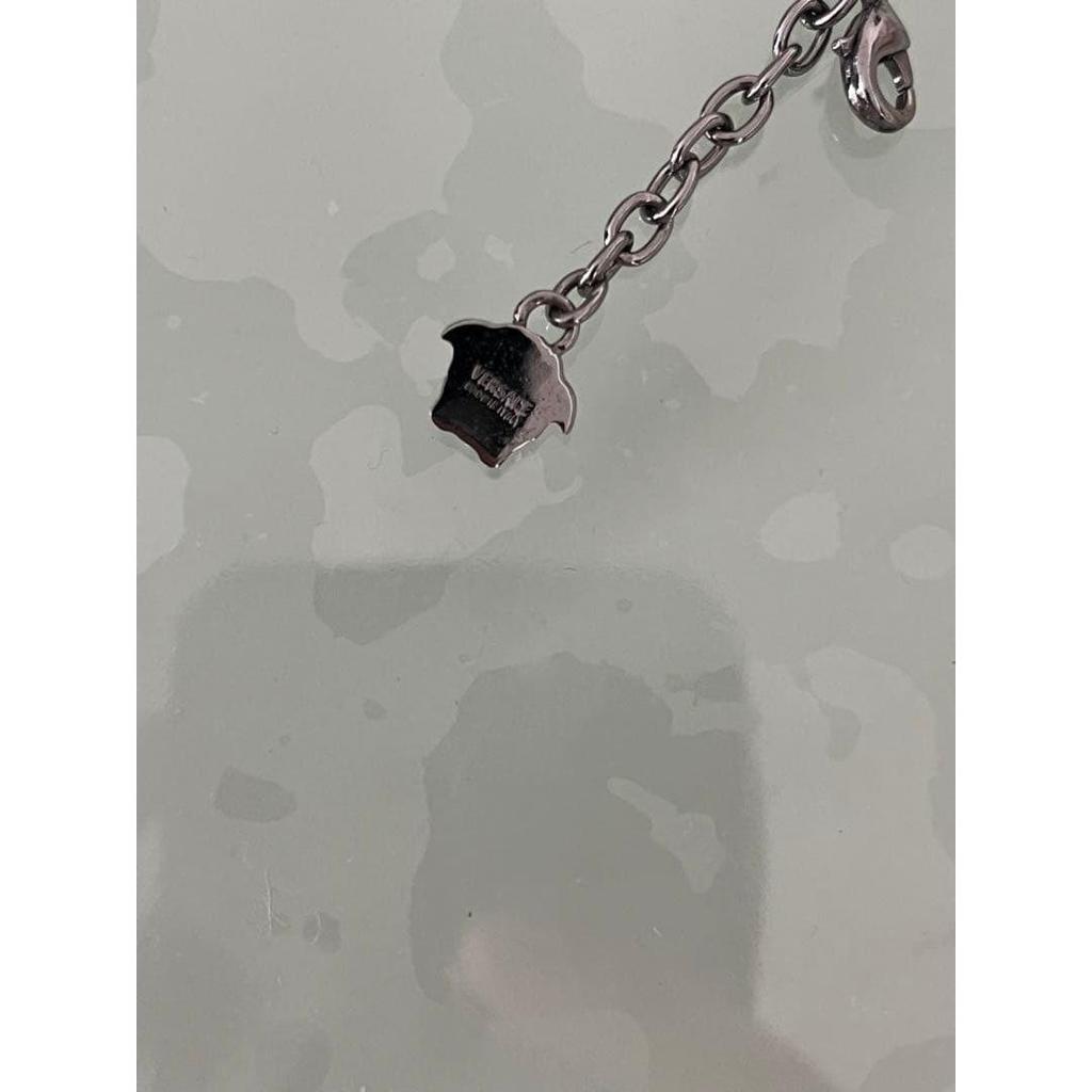Б/у серебряное колье VERSACE