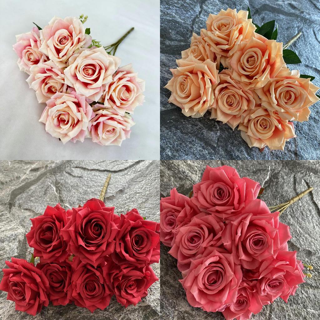 Romantic Heartshaped Rose Bouquet For Wedding Home Decor And Photo Props