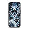 Cartoon Dragon Long Phone Case For Oppo A17 A31 A54 A57 A78 A79 A80 A98 Find X5 X6 Reno 7 8 10 11 13 F Pro 5G Soft TPU Cover Bag