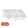 HY Extra Deep Resin Coaster Mold Large 6 Cavities Round Square Hexagon Shape Mold Epoxy Coaster Cup Mat Mold