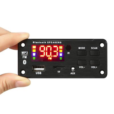 Большой цветной экран с Bluetooth и усилителем мощности 2*25 Вт с функцией записи звонков без потерь, автомобильный модуль MP3-декодера