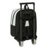 Школьный рюкзак с колесами Real Madrid CF. Белый Серый 22 x 27 x 10 см