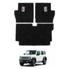 AUTO SPEC JIMNY Nomade Luggage Trunk Cargo Floor Mat for Suzuki Jimny JC74 2025 Interior Easy Protective Wave Pattern Set Mat, Mat, Mat, (April