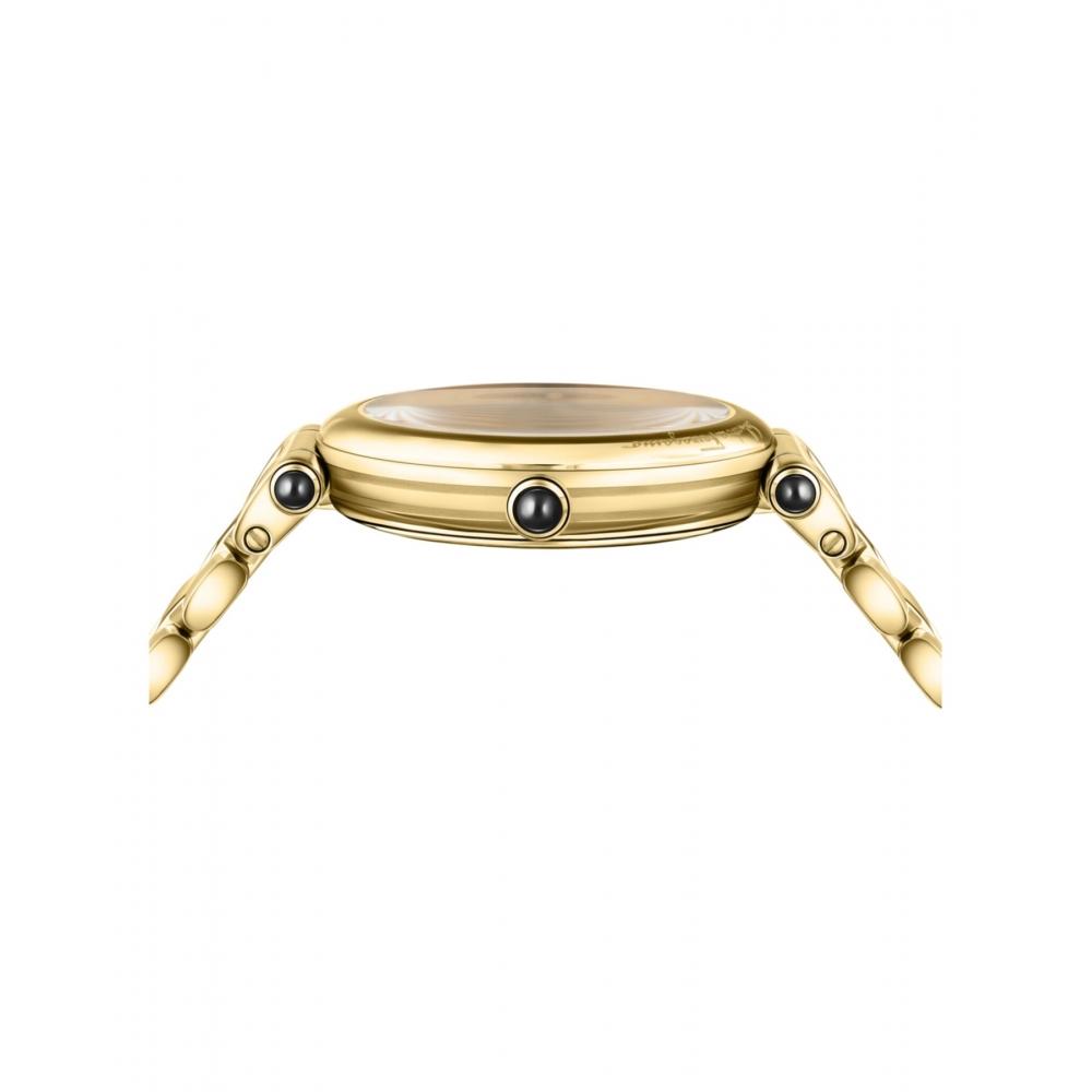 Salvatore Ferragamo Idillio Bracelet Watch Gold Gold Black