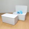 Dustproof Wet Wipes Storage Box With Lid Household Desktop Tissue Storage Box Portable Wet Wipes Dispenser