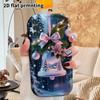 Чехол для телефона: 2D плоский защитный чехол для Samsung Galaxy A34 A35 M05 M06 S20 S22 S21 FE Plus 5G, стиль для пар, подвеска-колокольчик, Рождественский и Хэллоуинский подарок