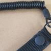 Outdoor Tool Spiral Stretch Keychain Key Cord Clasp Spring Elastic Rope Spring Rope Keyring