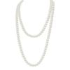French Luxury Clavicle Chain Women Choker Korean Style Long Necklace Imitation Pearl Sweater Chain