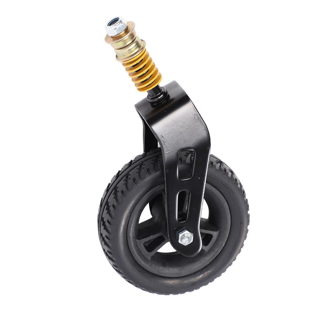 Переднее колесо инвалидной коляски с амортизирующей пружиной, 360-градусная полиуретановая втулка, передний ролик для
