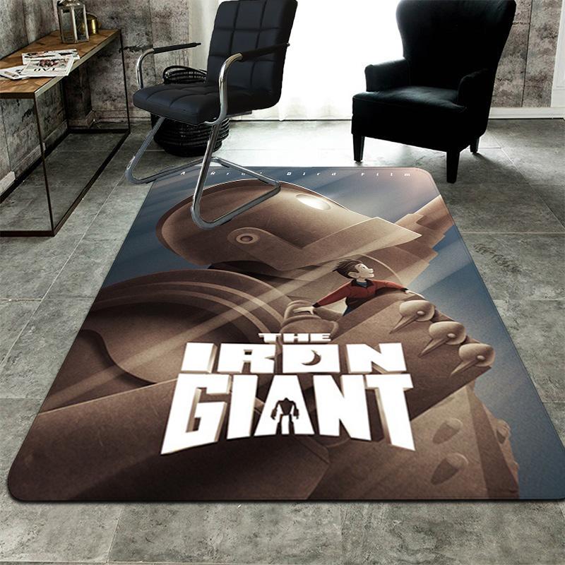 The Iron Giant Theme Print Rug Floor Mat for Living Room or Bedroom Soft and Comfortable Carpet a Gift for Birthday and Holiday.PFF260912081