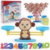 Веселая математическая игра на счет для детей, набор игрушек «Обезьянка-балансир» для дошкольников