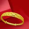 Декор 24K ювелирные изделия для вечеринок Подарочный браслет-манжета Дубайский браслет Браслет для женщин Браслеты Регулируемый браслет