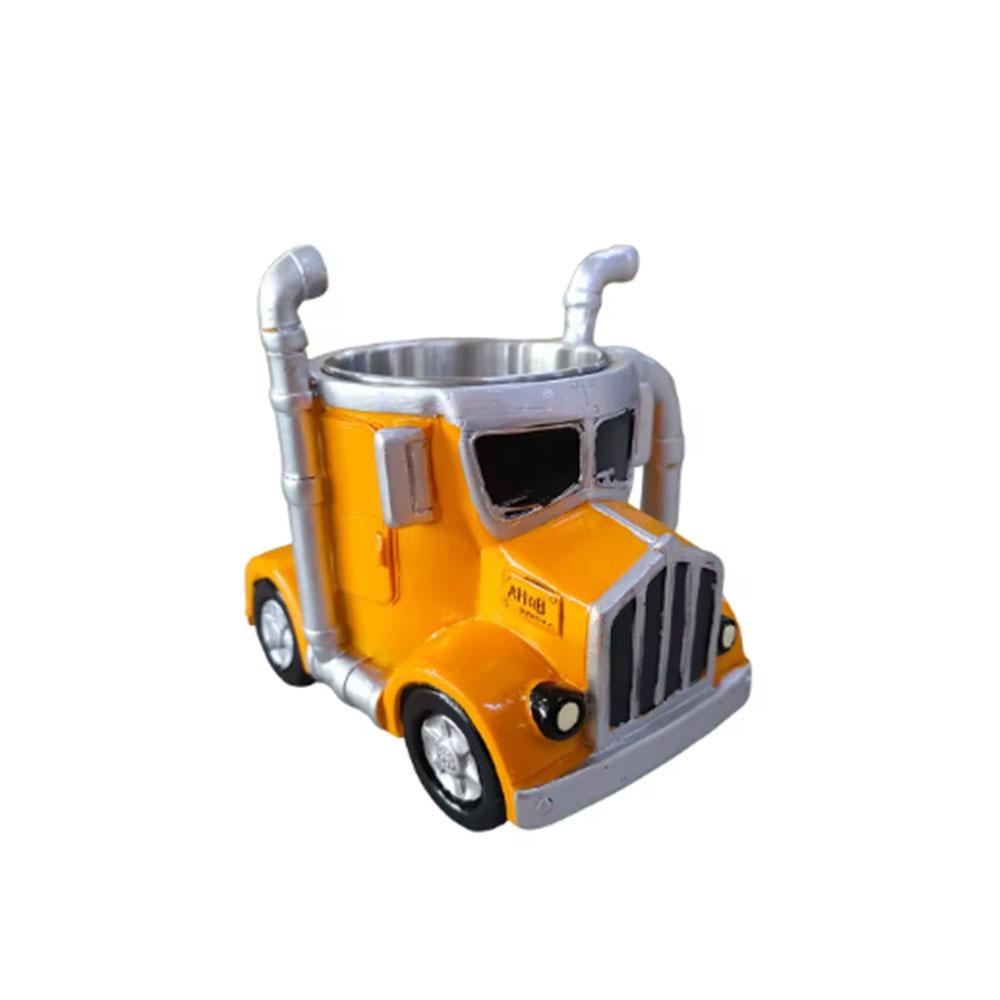 Кружка для кофе в форме полуприцепа из нержавеющей стали  Автомобиль