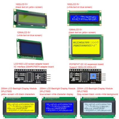 LCD1602 LCD 1602 2004A 12864 LCD Модуль HD44780/SPLC780D Контроллер с PCF8574T I2C IIC Плата расширения Модуль