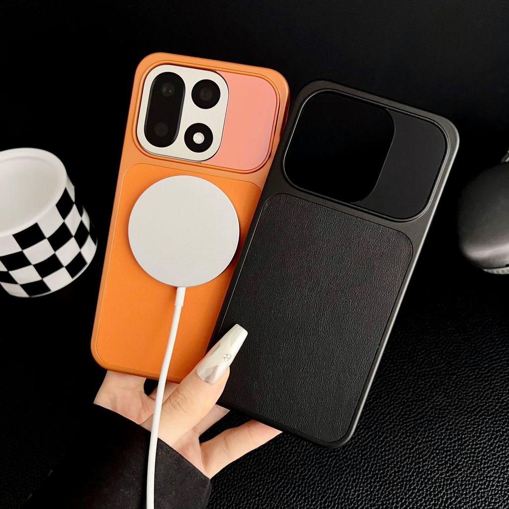 Магнитный чехол из искусственной кожи Honor Magic8Pro - Роскошный с текстурой личи X300Pro Ударопрочный чехол-защита