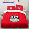 EFA Logo Pattern Bedding Quilt Set  Home Decoration  Gift (1 * duvet cover + 2 * pillowcase  without core)