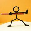 4 шт. 3D-печатный держатель для ручек Stickman, Стрелок, Снайпер, Мечник, Подставка для карандашей, Декор для дома и офиса на рабочий стол